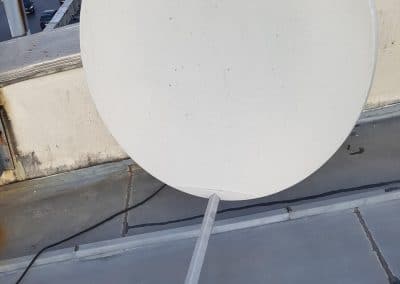 parabole sur toit
